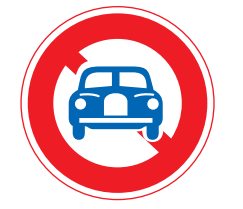 No Vehicles Other Than Motorcycles