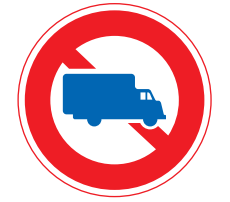No Large Trucks