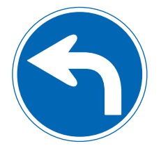 No Entry Except Designated Directions