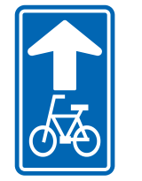 Moped & Bicycle One Way