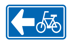Moped & Bicycle One Way